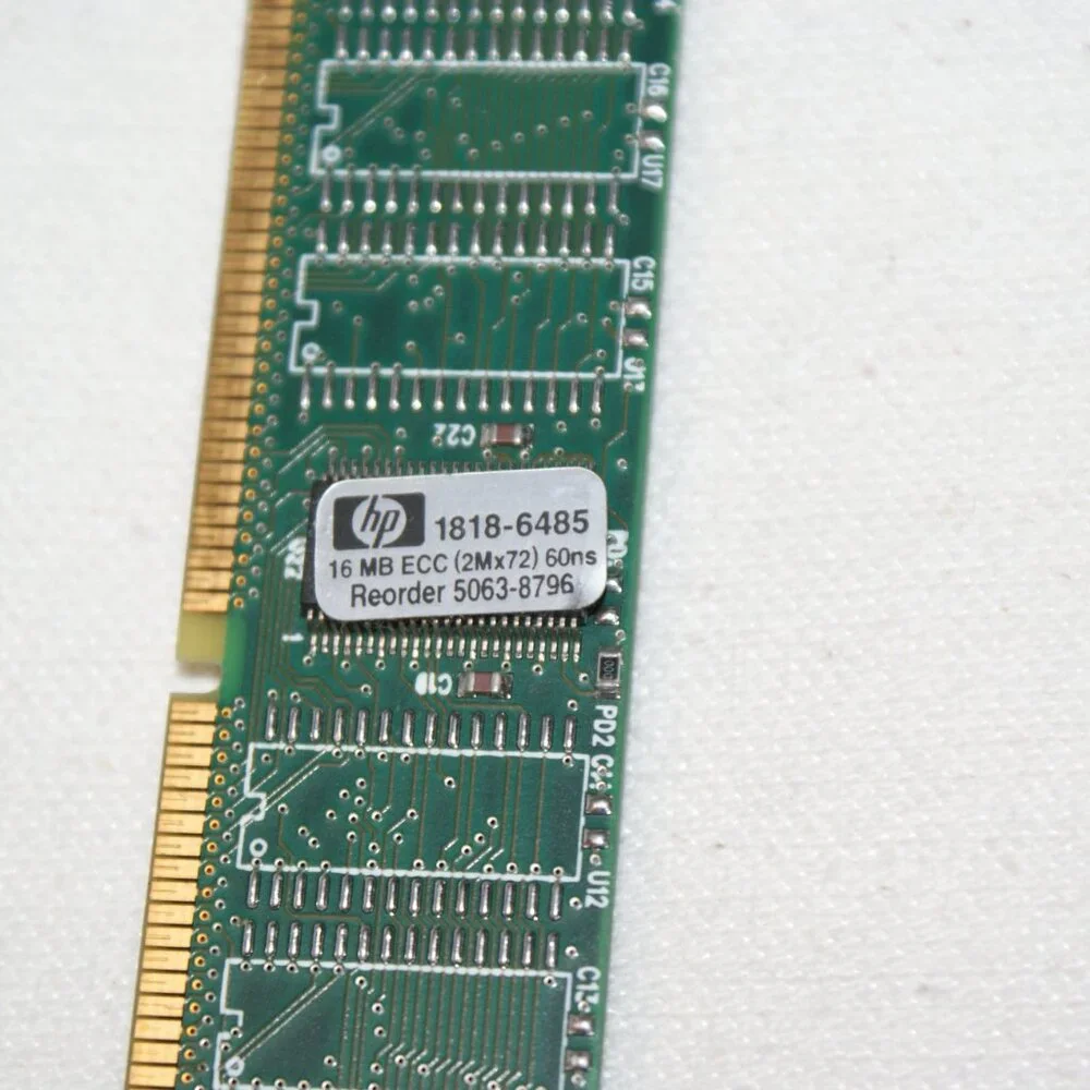 LAST CHANCE! HP 1818-6485 16MB ECC DIMM memory module 2Mx72 configuration & 60ns